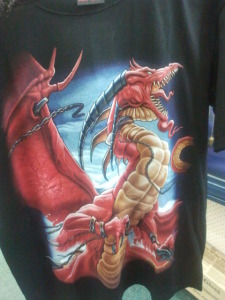 red dragon t.shirt
